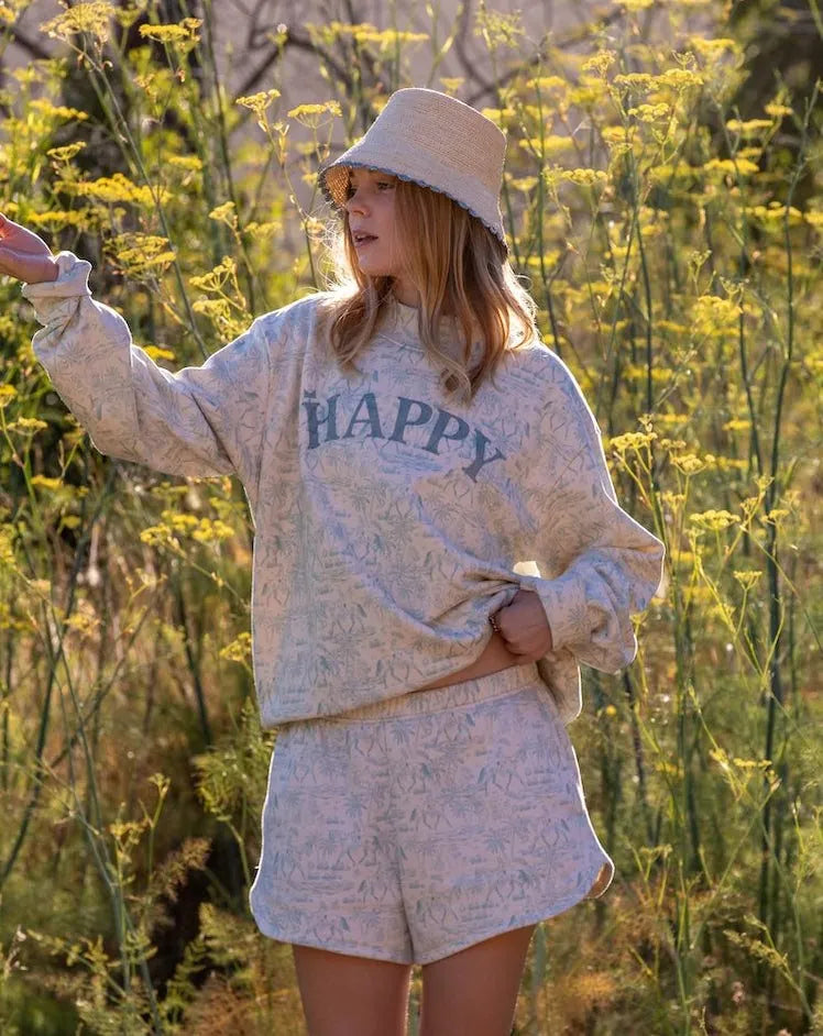 RACHOL HAPPY mockneck