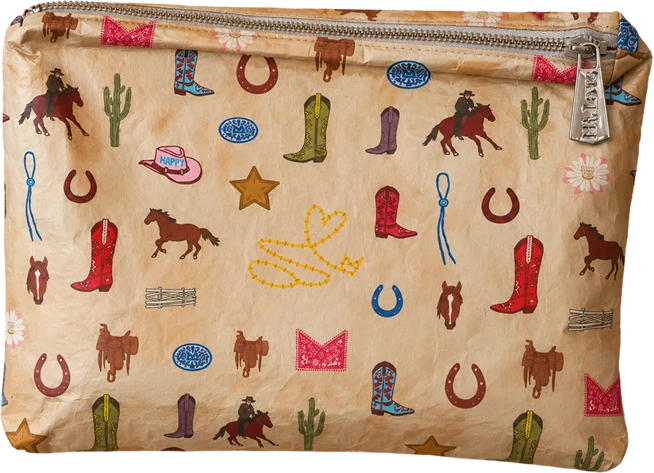 The RACHOL x Hi Love medium zip pouch