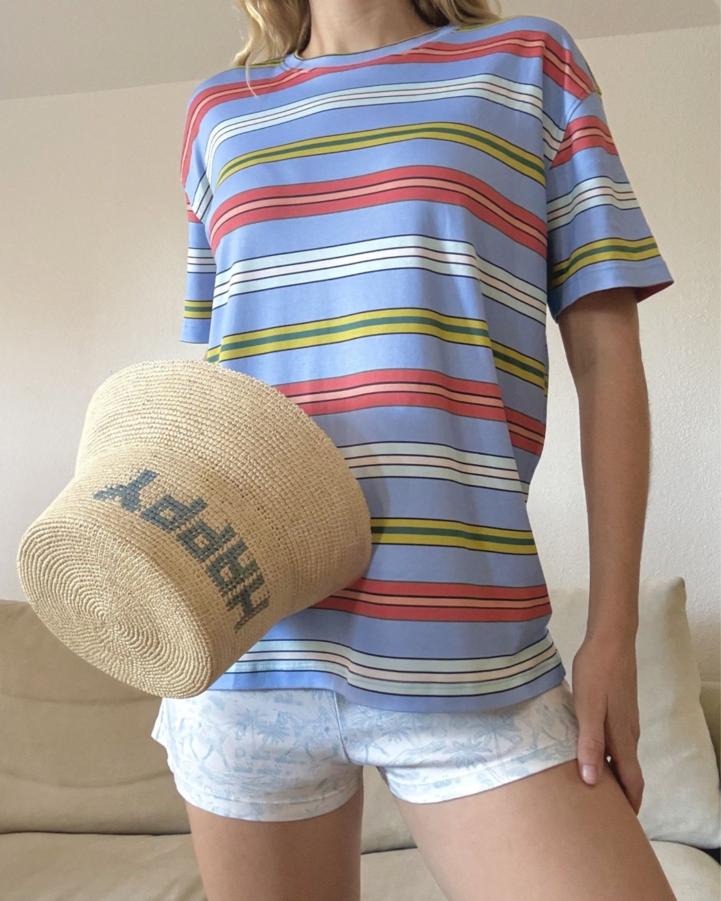 Sugar Stripe, head to toe